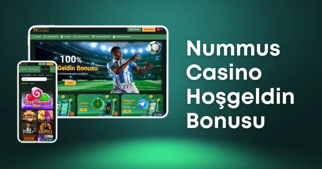 Nummus Casino Hoşgeldin Bonusu